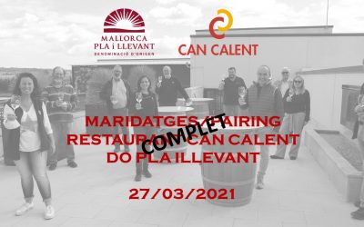 Maridajes del restaurant Can Calent con los vinos de la DO Pla i Llevant. (1)