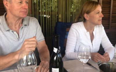 Sesión de cata de los vinos de la DO Pla i Llevant a cargo de David Schwarzwälder e Yvonne Heistermann.