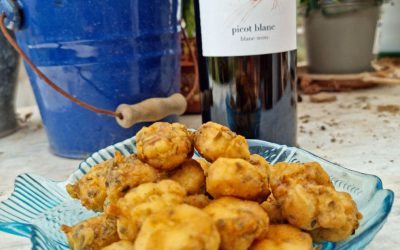 Cazón en adobo con el vino Picot Blanc (Vi d’auba). La cocina de Lydia E. Corral. (9)