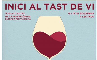 Curso de inicio a la cata de vino. 16 i 17 de noviembre en el edificio de la Misericordia (Palma).