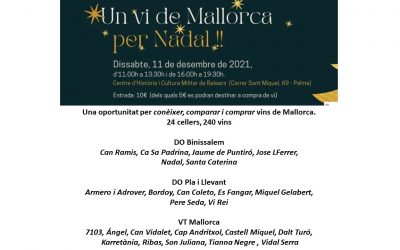 Un vino de Mallorca en navidad. Bodegas participantes.