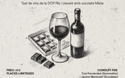 Nueva propuesta de maridaje entre vino y chocolate
