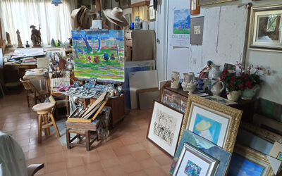 Arte y vino en Valldemossa: la DOP Pla i Llevant celebra su segundo encuentro en la Fundación Coll Bardolet.